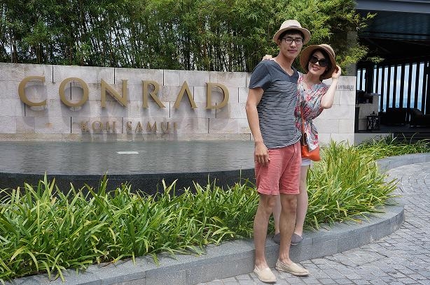 허니문코사무이!!~~다녀왔습니다